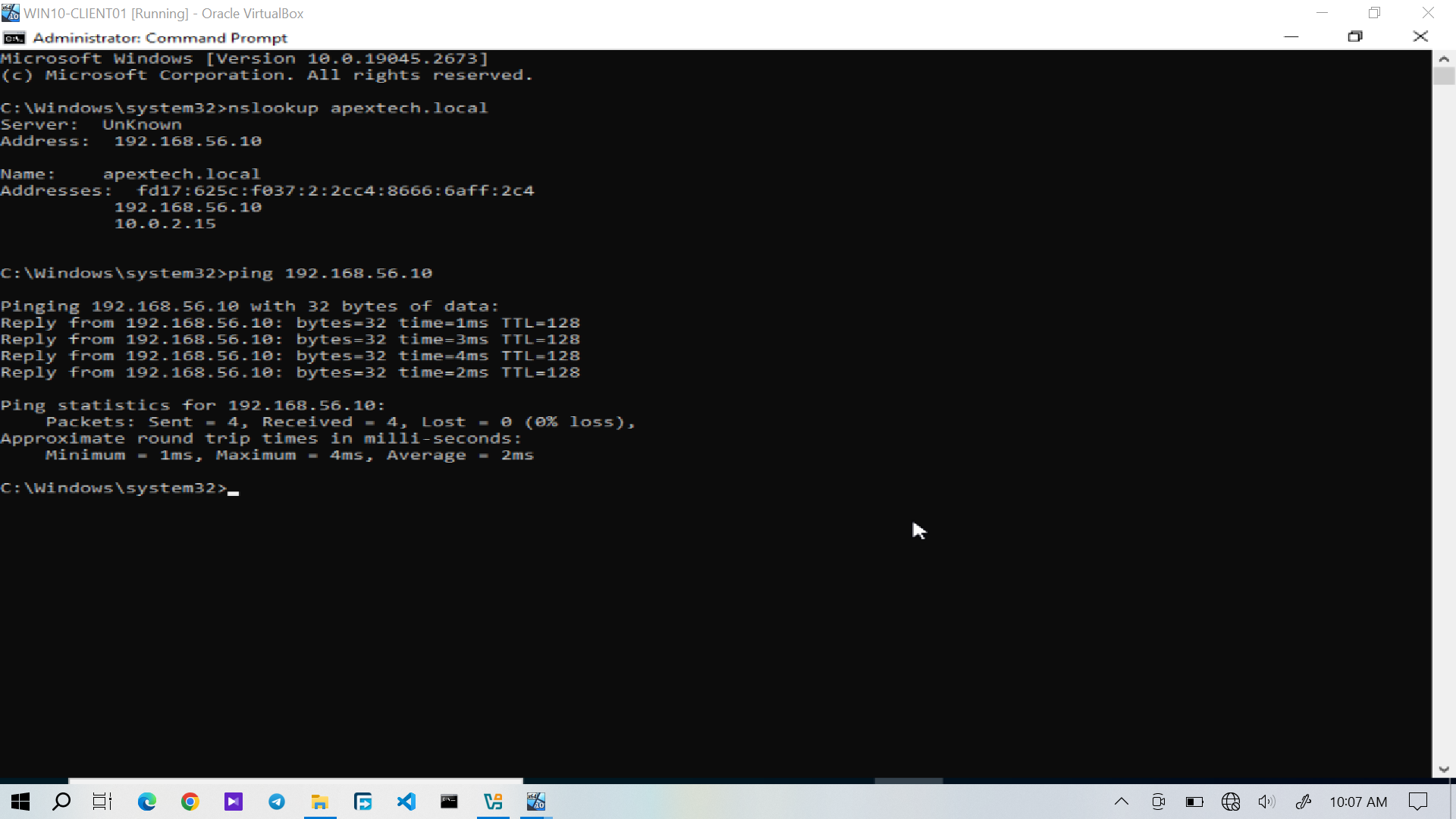 DNS resolution restored