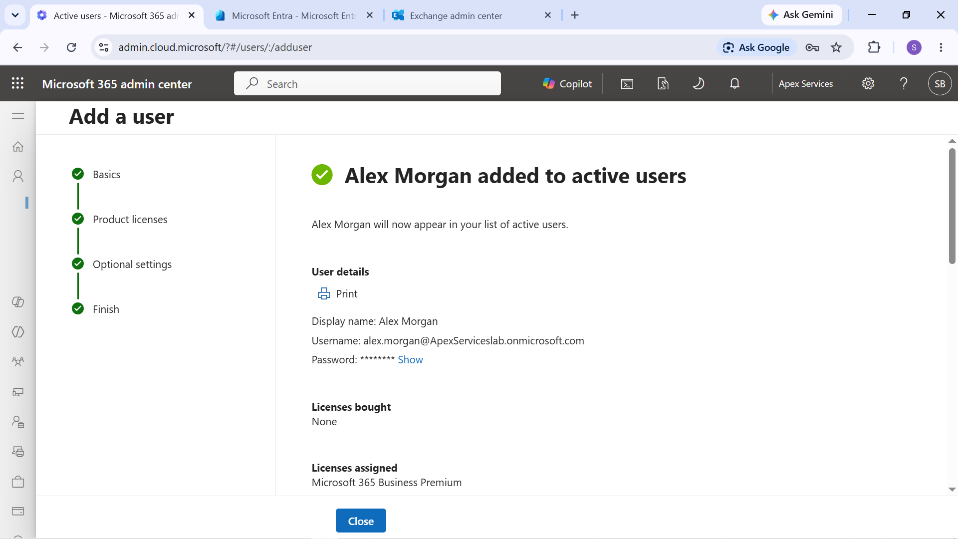 Alex Morgan IT Administrator