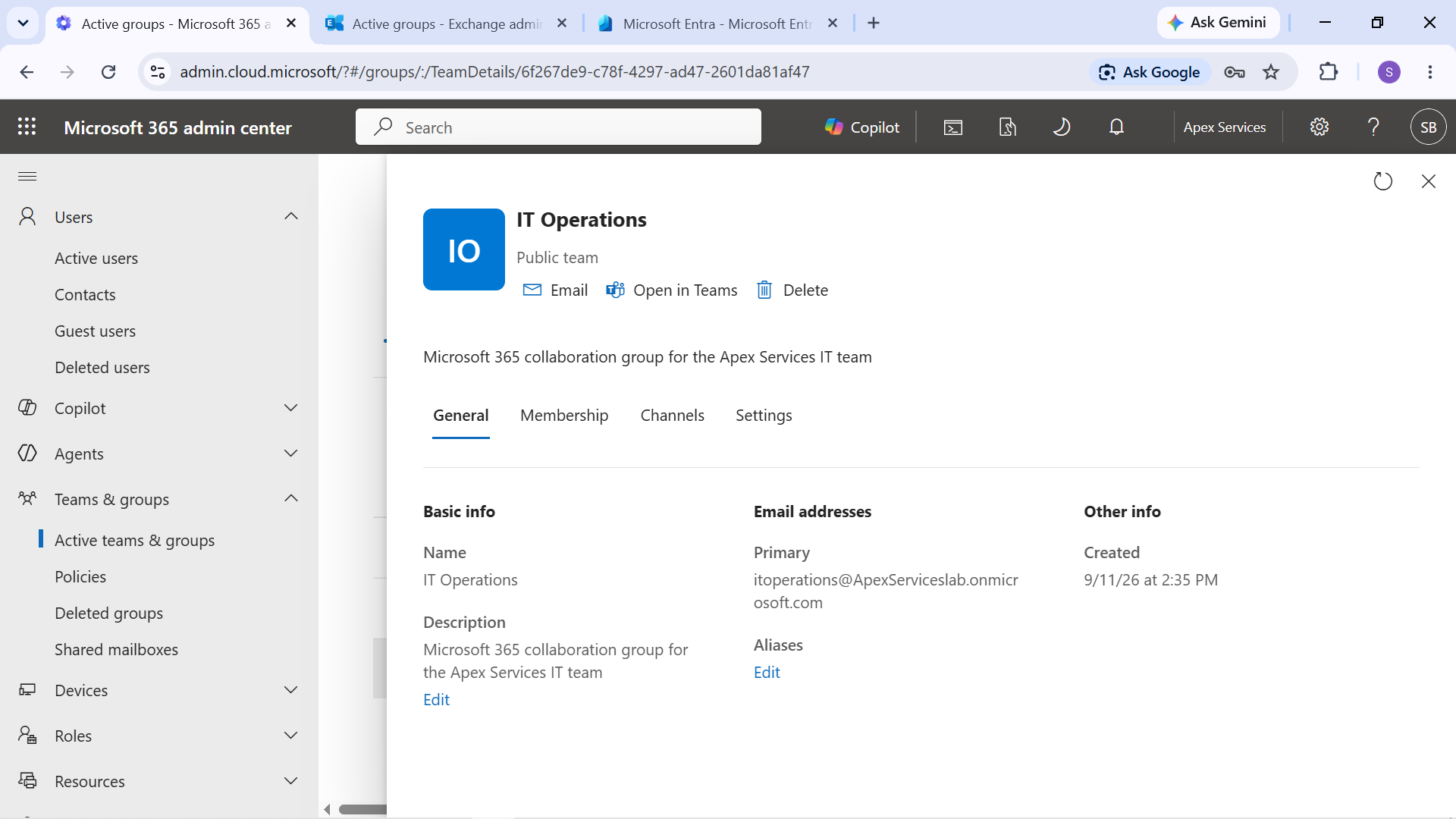 IT Operations 365 Group