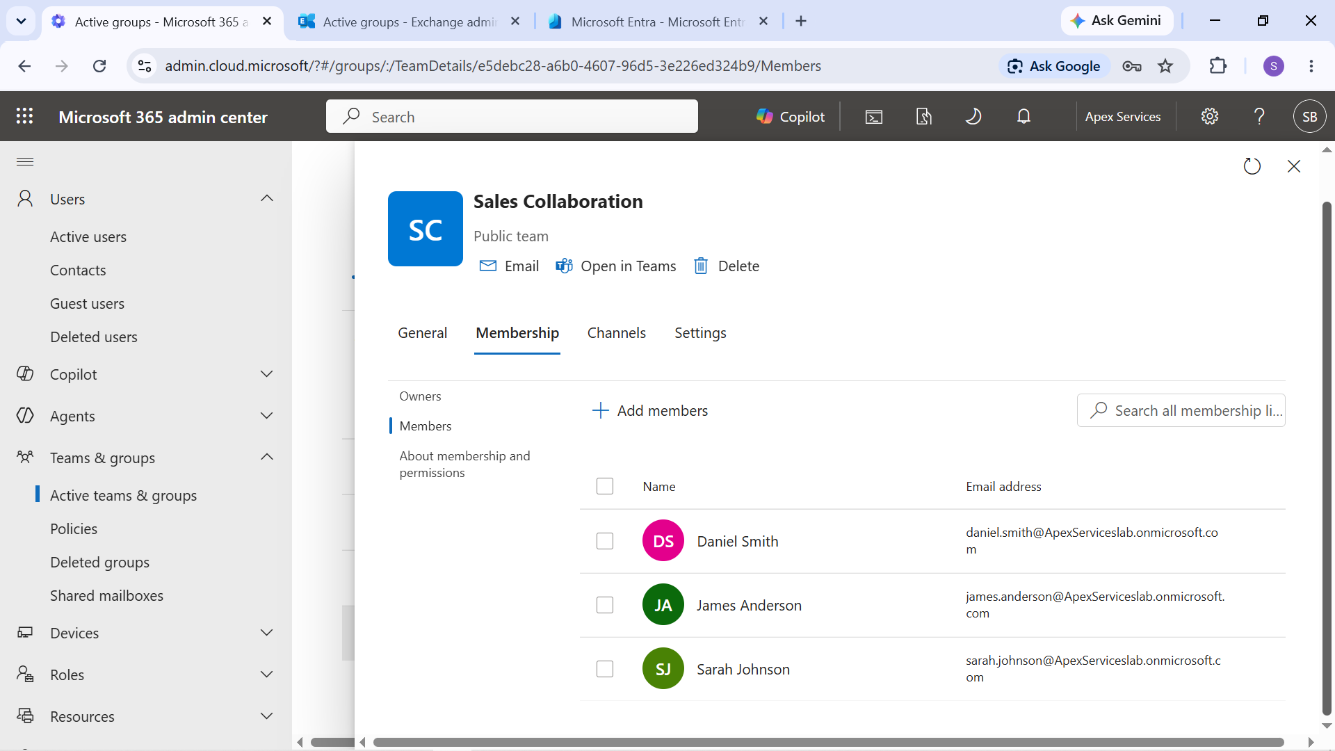 Sales Collaboration 365 Group