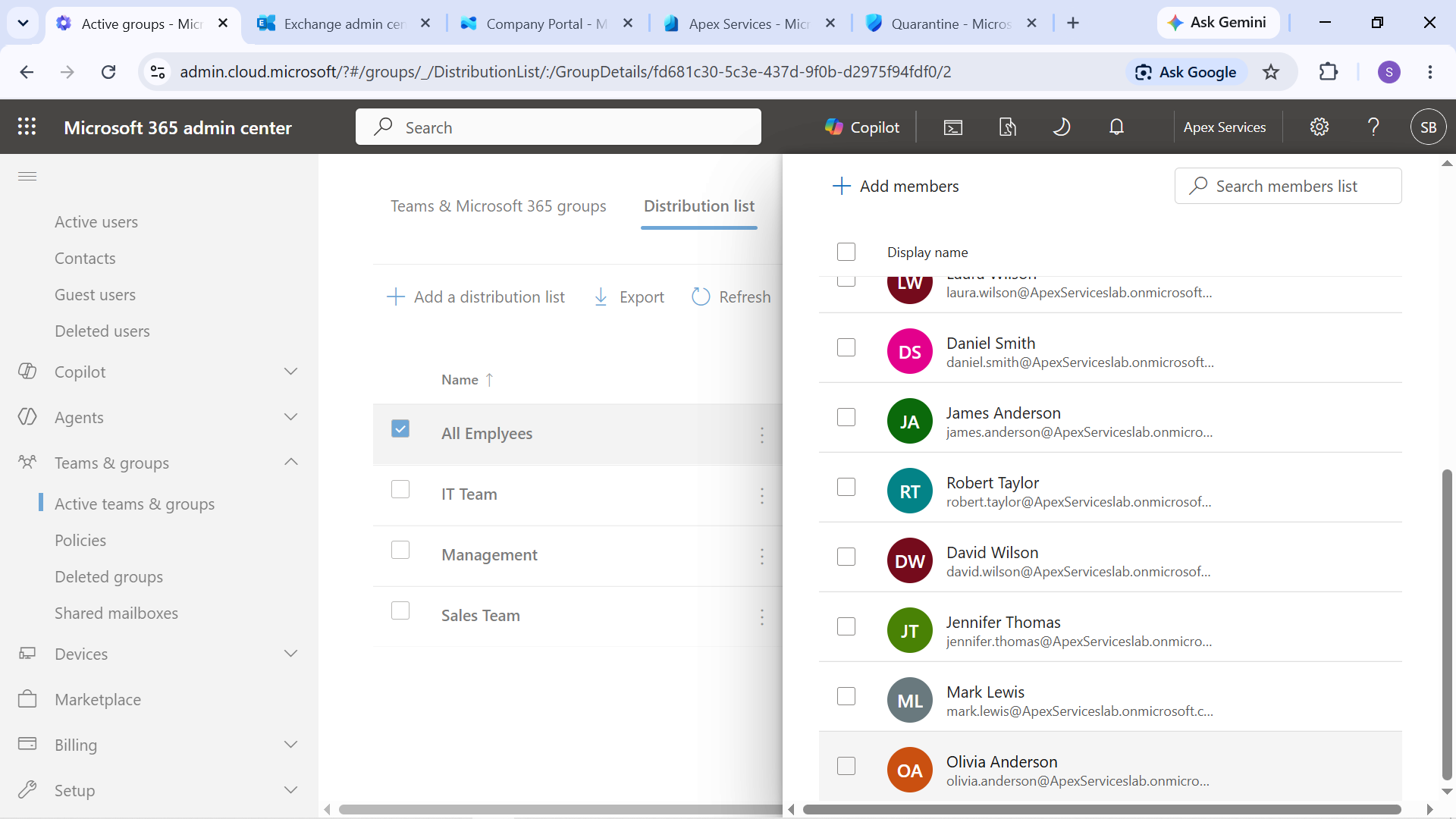 Olivia Onboarding Group Membership