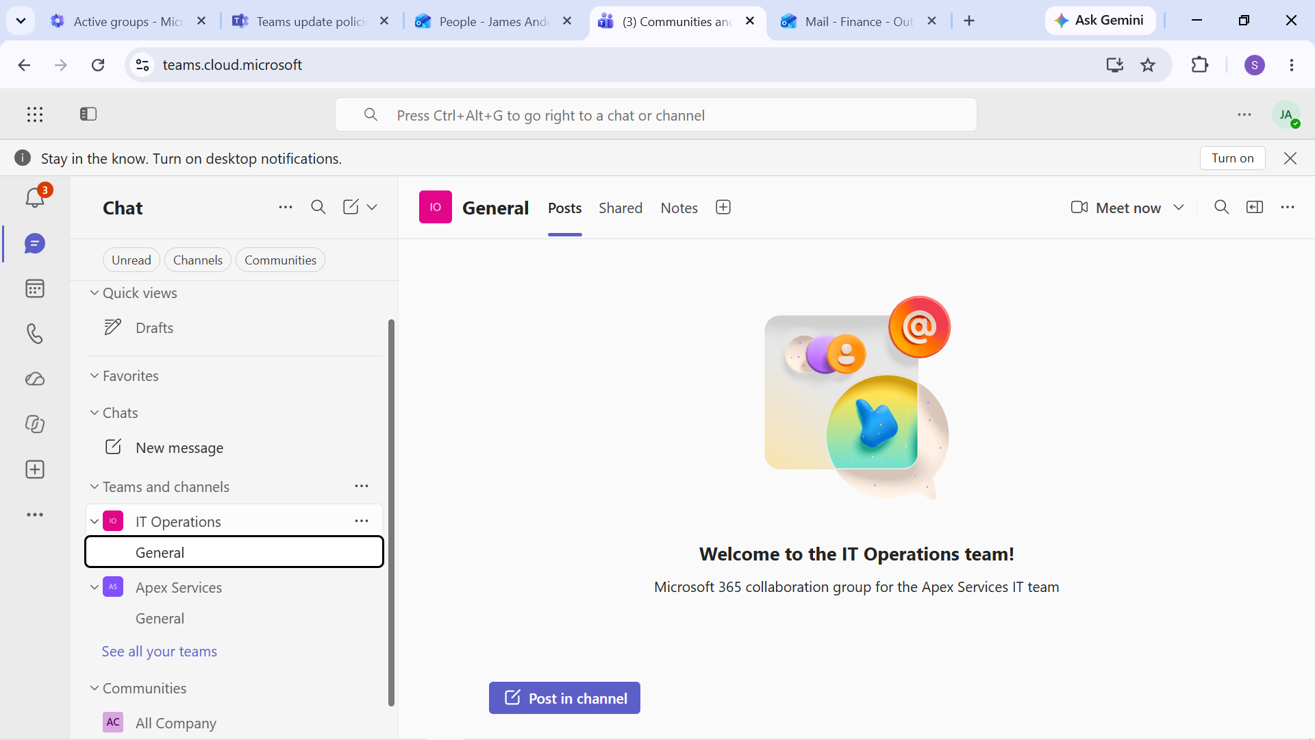 Sales Collaboration Membership Restored
