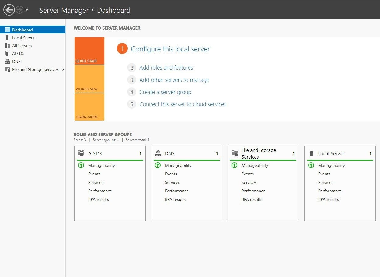Active Directory project