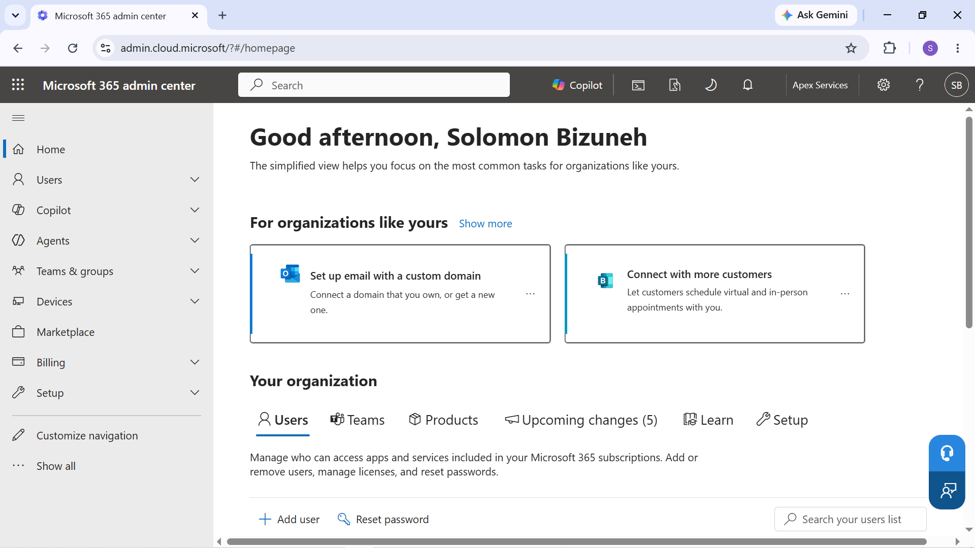 Microsoft 365 project